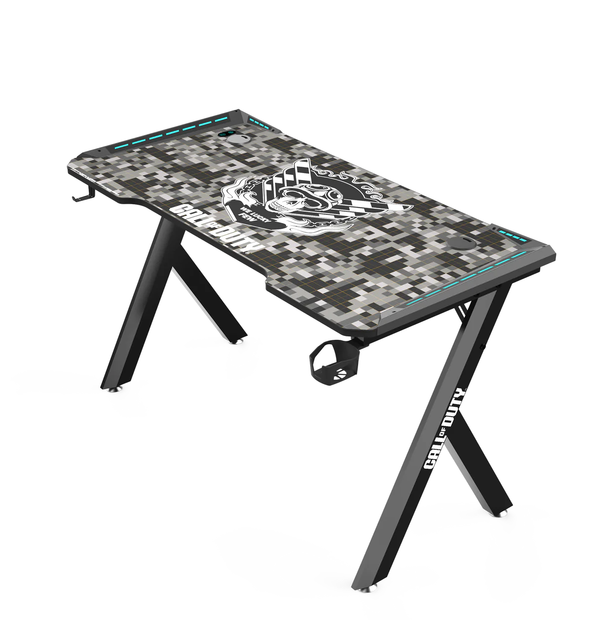 Gameon Call Of Duty (COD) Hawksbill Series RGB Flowing Light Gaming Desk Gameon Call Of Duty (COD) Hawksbill Series RGB Flowing Light Gaming Desk